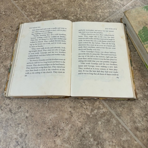 3 discarded library hardback/paperback Laura Ingalls Wilder 1953,1961 books - Picture 4 of 12